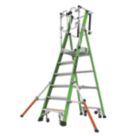 Little Giant Fibreglass 1.70m Green 6 Step Podium Steps