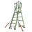 Little Giant Fibreglass 1.70m Green 6 Step Podium Steps