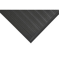 COBA Europe Orthomat Anti-Fatigue Floor Mat Black 18.3 x 0.6m