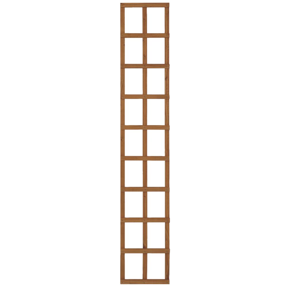 Forest Softwood Rectangular Trellis 1' x 6' 3 Pack - Screwfix