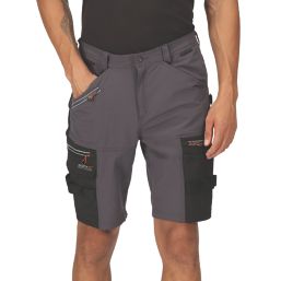 Regatta Infiltrate Shorts Iron/Black 34" W