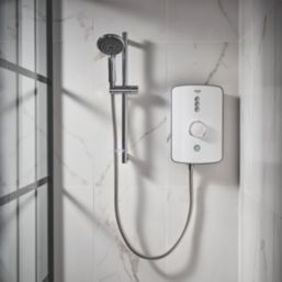 Triton Amala Gloss White 9.5kW  Electric Shower
