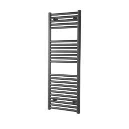 Towelrads 1200mm x 400mm 1607BTU Anthracite Flat  Towel Radiator