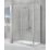 Triton Neo Eight Framed Rectangular Sliding Door Shower Enclosure  Chrome  1200mm x 900mm x 1900mm