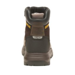 CAT Diagnostic 2.0 Size 10  Brown Waterproof Steel Toe Cap Safety Boots