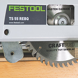 Trend CraftPro CSB/PT16548 Wood Plunge Saw Blade 165mm x 20mm 48T