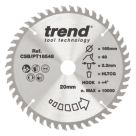 Trend CSB/PT16548 Wood Plunge Saw Blade 165mm x 20mm 48T