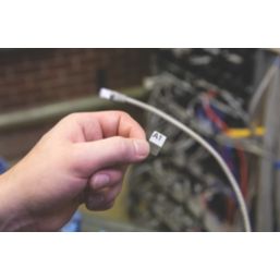 Brady 152084 Self-laminating Vinyl Labels 19.05mm x 25.40mm