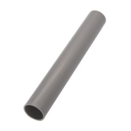FloPlast Solvent Weld Waste Pipes Grey 40mm x 3m 10 Pack
