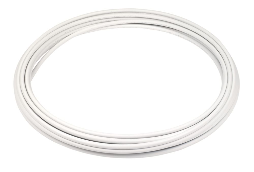 JG Speedfit 15BPB-25C Push-Fit Polybutylene Layflat Pipe 15mm x 25m White