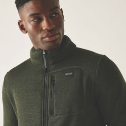 Regatta Barlee Fleece Dark Khaki X Large 51.1" Chest