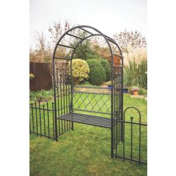 Apollo Appleton Easy Fit Arch Hot-Dipped Galvanised Steel Bench 4' x 2'