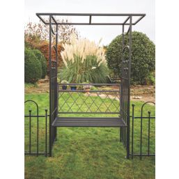 Apollo Appleton Easy Fit Arch Hot-Dipped Galvanised Steel Bench 4' x 2'