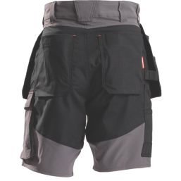 Hard Yakka Toughmaxx Lite Holster Stretch Work Shorts Graphite 30" W
