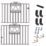 Apollo Wenlock Driveway Gates Black 1197mm x 900mm