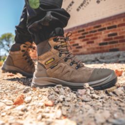 DEWALT Crossett Size 8  Gunsmoke Waterproof Steel Toe Cap Safety Boots