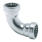 Tectite Sprint  Chrome-Plated Copper Push-Fit Equal 90° Elbow 15mm