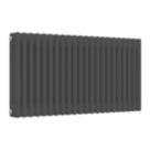 Reina 500mm x 1010mm 3793BTU Anthracite Horizontal 3 Column Radiator
