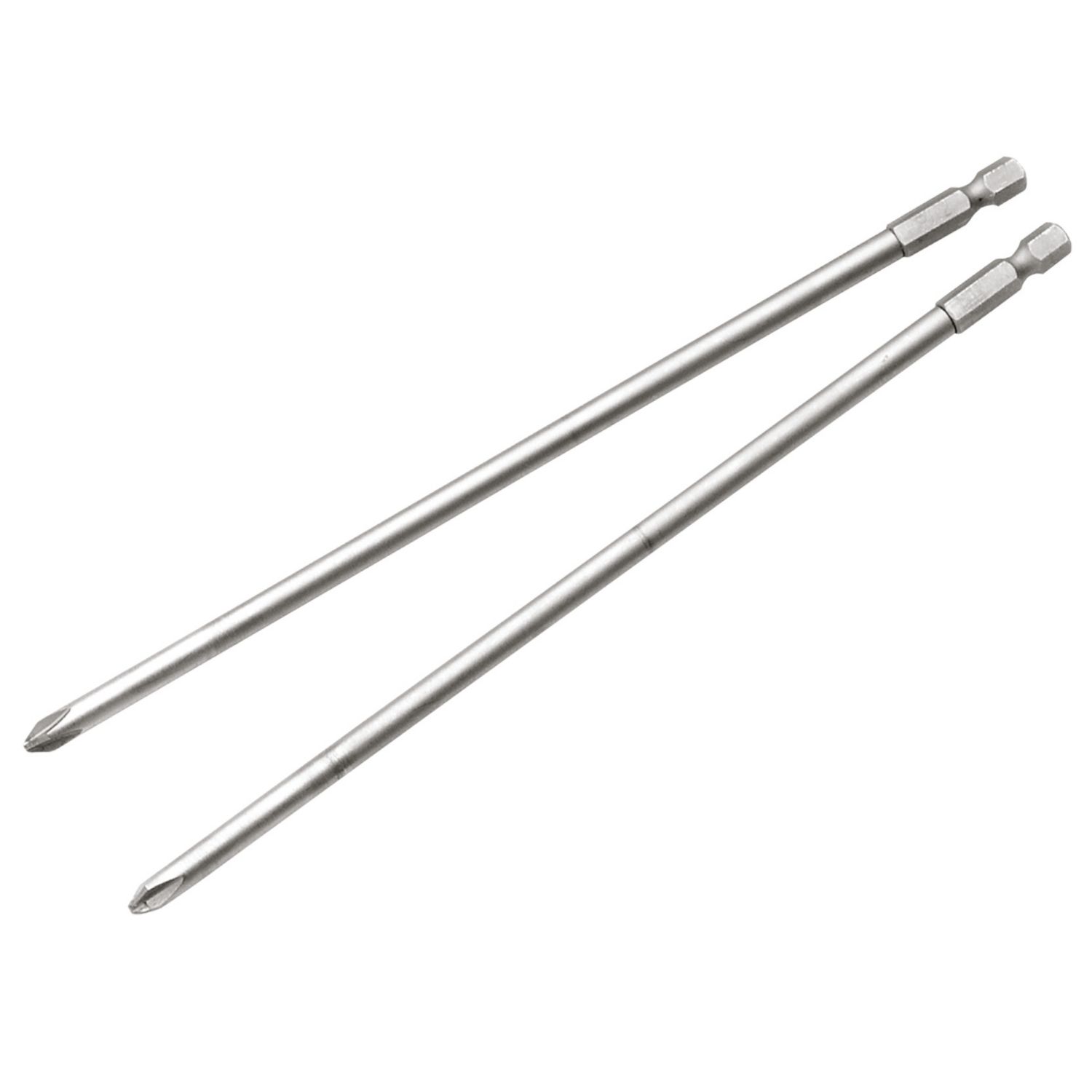 Senco DS522/52 1/4" 174mm Hex Shank PH2 Screwdriver Bits 2 Pack (366PG)