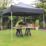 Mini Marquees  10' x 10' (Nominal) Hip Fabric Gazebo Black