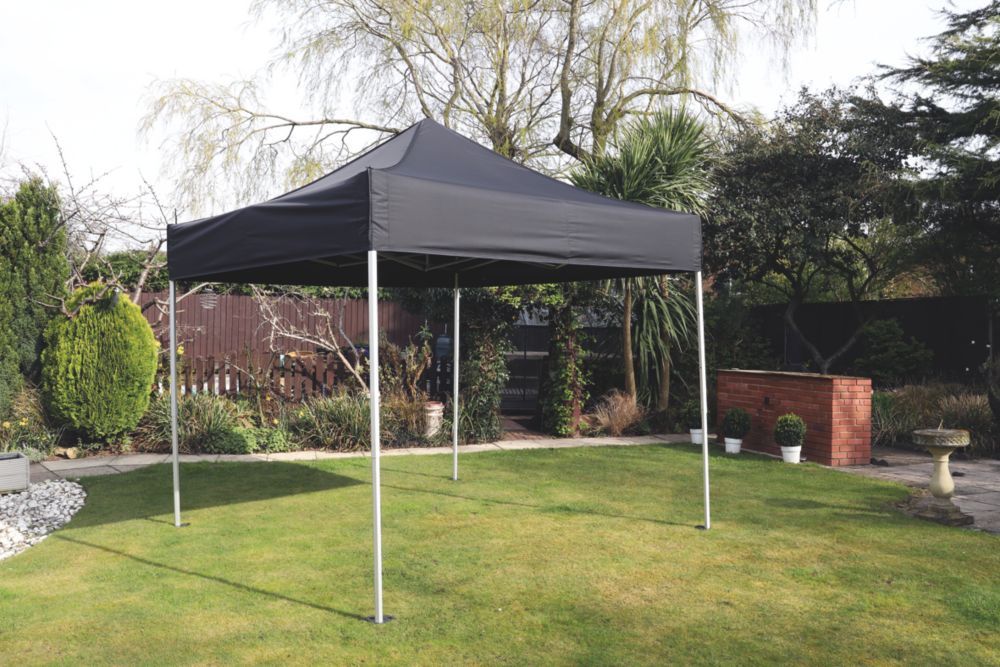 Mini Marquees Commercial Gazebos 10' x 10' (Nominal) Hip Fabric Gazebo