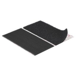 Velcro Brand  Black Heavy Duty Stick-On Strips 4 Pack