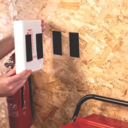 Velcro Brand  Black Heavy Duty Stick-On Strips 4 Pack