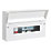 MK Sentry  16-Module 16-Way Part-Populated High Integrity SPD Enclosure Kit Consumer Unit with SPD