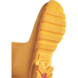 Hunter Original Short Size 7 Womens Yellow Non Safety Wellies