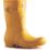 Hunter Original Short Size 7 Womens Yellow Non Safety Wellies