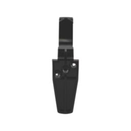 FloPlast MiniFlo uPVC Half Round Fascia Brackets Black 76mm 10 Pack