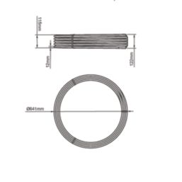 Warmup  Compression/Press-Fit/Push-Fit PE-RT Pipe 12mm x 60m