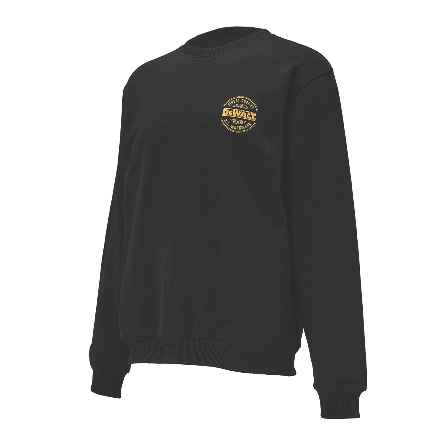 DEWALT Palm Beach Sweatshirt Black 2X Large 48-50" Chest (367CH)