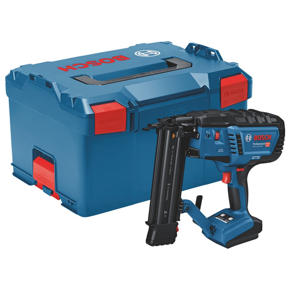 Bosch GNH 18V-50 M Professional 54mm 18V Li-Ion AMPShare Brushless Second Fix Cordless Nail Gun - Bare