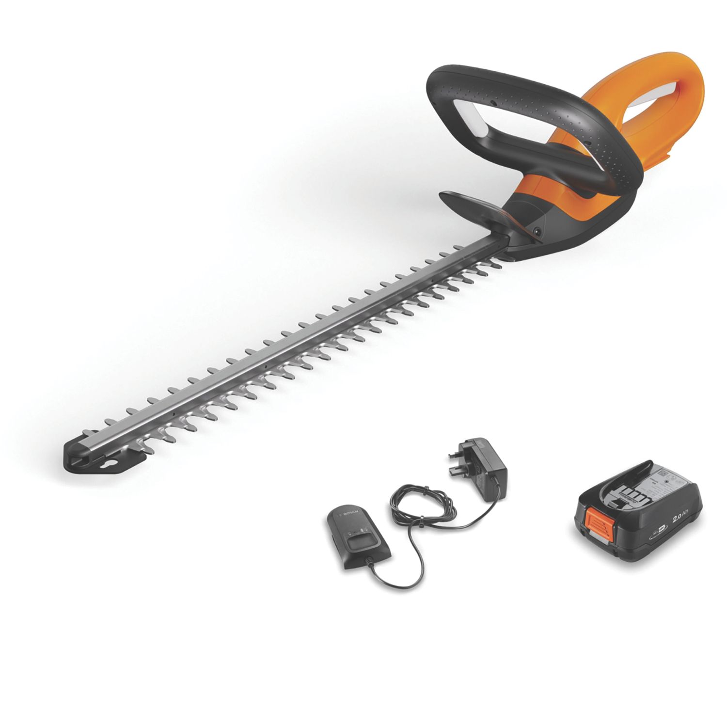 Flymo SimpliCut 450 45cm 18V 1 x 2.0Ah Li-Ion Power for All Cordless Hedge Trimmer (367EE)