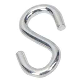 Essentials S-Hooks Steel 35 x 4mm 4 Pack