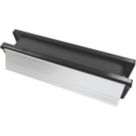 Firestop Fire Rated Intumescent Letterbox Polished Steel 306mm x 70mm
