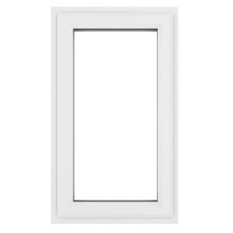 Crystal  Left-Hand Opening Clear Triple-Glazed Casement White uPVC Window 610mm x 820mm