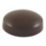 Timco 6-8ga 100 Pack Brown Plastic Screw Caps