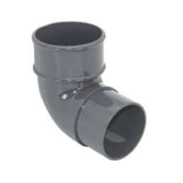 FloPlast  92.5° Round Offset Bend Anthracite Grey 68mm