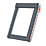 Keylite  Manual Top-Hung Grey & White Timber Roof Window Clear 780mm x 1400mm