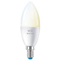 WiZ Wi-Fi & Bluetooth Tunable SES Candle LED Smart Light Bulb 4.9W 470lm