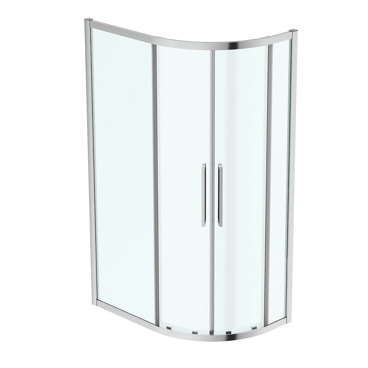 Ideal Standard I.life Semi-Framed Offset Quadrant Shower Enclosure Silver 800mm x 1200mm x 2005mm (367KU)