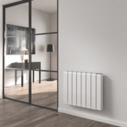 Reina Aron 2000W Electric Ceramic Core Electric WiFi Radiator 570mm x 720mm White 6824BTU