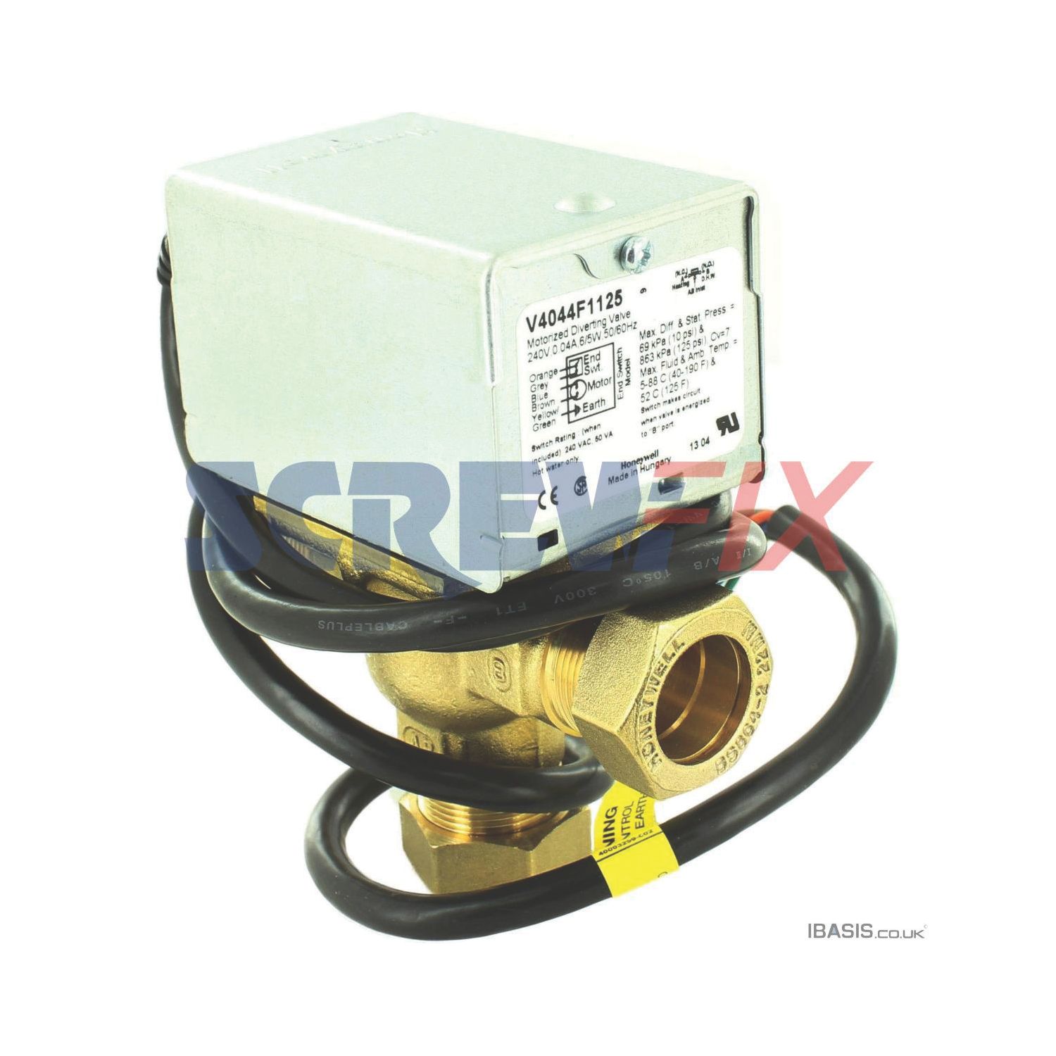 Worcester Bosch 87161201310 V4044F1125 Diverter Valve Assembly (367TP)