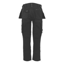 Regatta Ada Womens Stretch Holster Trousers Black Size 18 31" L