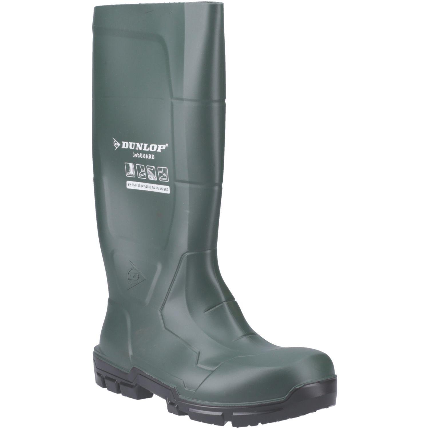 Dunlop JobGUARD Size 13 Green Occupational Wellies (367XH)