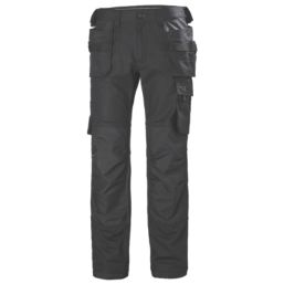 Helly Hansen Oxford Construction Work Trousers Black 33" W 32" L
