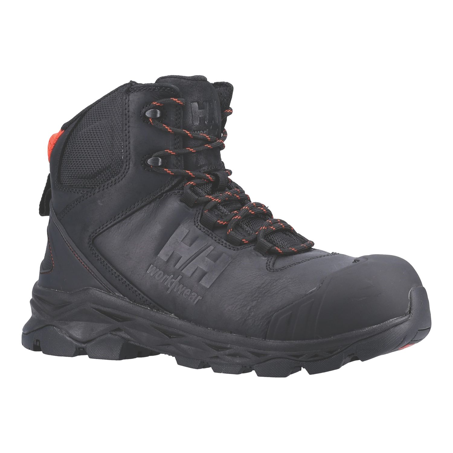 Helly Hansen Oxford Mid S3 Size 5 Black Water-Resistant Safety Boots (367XK)