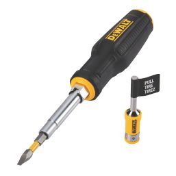 DeWalt DWHT66569-0 Interchangeable MaxFit 6-Way Multi-Bit Screwdriver Set 6 Pieces